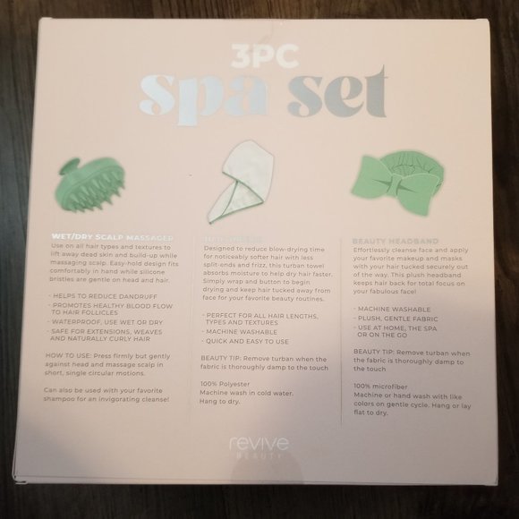 Revive 3 Piece Spa Set - Picture 2 of 3